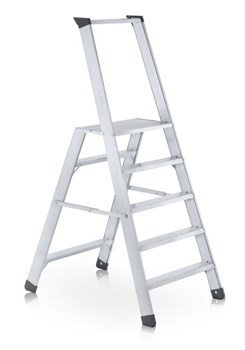 Алюминиевая стремянка Zarges Z500 5 ступеней 40365 - фото 101335