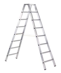 Двухсторонняя алюминиевая стремянка Zarges Z500 2x8 41588 - фото 101361