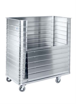 Алюминиевая тележка Zarges W 171 350 л с дверцей 40633 - фото 103931