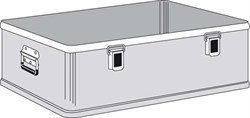 Алюминиевый ящик Zarges К 470 Plus 91 л 40504 - фото 103963
