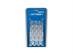 Набор прецизионных отверток Witte Wittron наружный шестигранник 7 шт в блистере 89345 - фото 106470