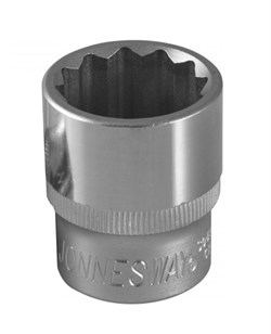 Торцевая 12-гранная головка Jonnesway 1/2"DR, 11 мм S04H4911 - фото 109949