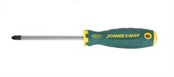 Крестовая отвертка Jonnesway Anti-Slip Grip PZ2 100 мм D71Z2100 - фото 110528