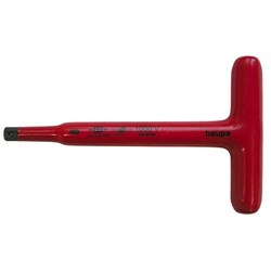 Диэлектрическая отвертка Haupa VDE РК 8 с поперечной ручкой 110064 - фото 138965