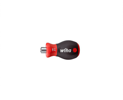Короткий держатель бит wih281-01 SF с рукояткой SoftFinish 1/4" 29463 - фото 146813