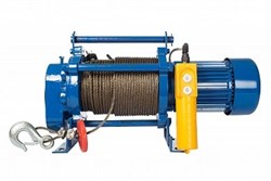 Лебедка TOR CD-300-A (KCD-300 kg, 220В) с канатом 30 м, шт - фото 156815