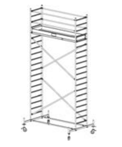 Алюминиевая вышка-тура Krause Stabilo 10 6,4м 741332 - фото 157174
