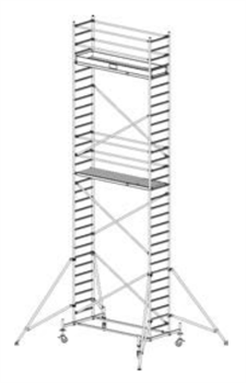 Алюминиевая вышка-тура Krause Stabilo 10 9,4м 741363 - фото 157177