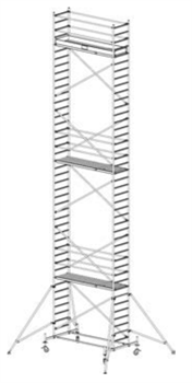 Алюминиевая вышка-тура Krause Stabilo 10 12,4м 741394 - фото 157180