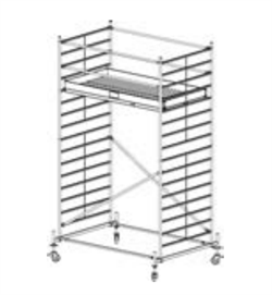 Алюминиевая вышка-тура Krause Stabilo 50 5,4м 735225 - фото 157185