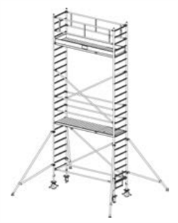 Алюминиевая вышка-тура Krause Stabilo 1000 7,3м 758071 - фото 157291