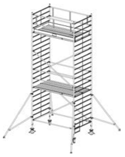 Алюминиевая вышка-тура Krause Stabilo 5000 7,3м 739070 - фото 157302