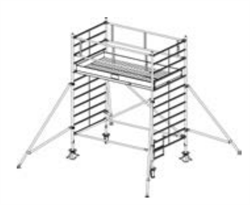 Алюминиевая вышка-тура Krause Stabilo 5000 4,3м 749048 - фото 157308