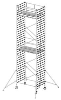Алюминиевая вышка-тура Krause Stabilo 5000 10,3м 759108 - фото 157325