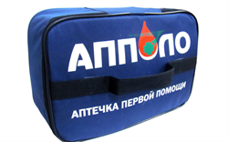Производственная аптечка первой помощи в тканевом футляре Ампаро 105002-1 - фото 159963