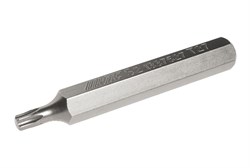 Удлиненная бита-звездочка Torx Т27х75мм 10мм S2 JTC-1337527 - фото 166533