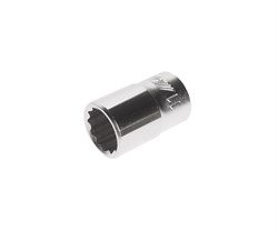 12-гранная торцевая головка 1/4" 6мм L=25мм JTC-22606 - фото 168322