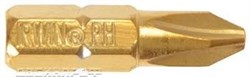 Крестовая бита Irwin TIN 1/4" PZ3x25, 10 шт 10504343 - фото 172242
