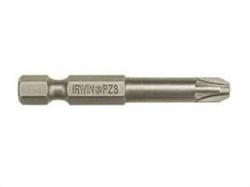 Усиленная крестовая бита Irwin 1/4" PZ2x50, 2 шт 10504406 - фото 172246