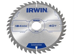 Пильный диск Irwin Construction IR OPP 184хT40х30/20,16 1897198 - фото 172791
