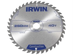Пильный диск Irwin Construction IR OPP 250хT40х30 1897211 - фото 172798