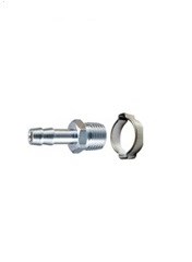 Переходник Zitrek 1/4" на ёлочку 8мм с хомутом 018-0946 - фото 275521