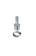 Переходник Zitrek 1/4" на ёлочку 10мм с хомутом 018-0947 - фото 275522