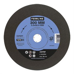 Отрезной круг по металлу FoxWeld FerrLine Expert 300 х 3,2 х 32,0 мм A30TBF - фото 315474