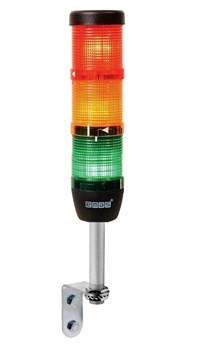 Сигнальная колонна EMAS 50мм, красная, зеленая, желтая, 24V, светодиод LED IK53L024XD01 - фото 324902