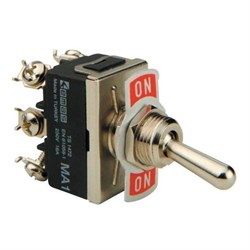 Тумблер EMAS ON-ON (дубль контактов) MA122 - фото 326652