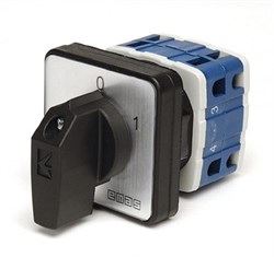 Двухпозиционный переключатель EMAS (0-1), 3 полюса+нейтраль, 10А PSA010AK831S - фото 327661