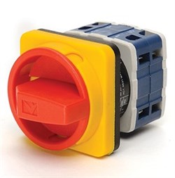 Двухпозиционный трехфазный переключатель EMAS аварийного типа (0-1), 16А PSA016AK341E - фото 327693