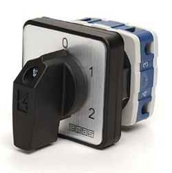 Однофазный многоступенчатый переключатель EMAS (0-1-2), 16А PSA016KS132S - фото 327712