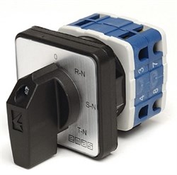 Переключатель предела для вольтметра EMAS (фаза-нейтраль) 20А PSA020OK421S - фото 327785