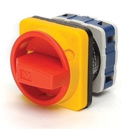 Двухпозиционный двухфазный переключатель EMAS аварийного типа (0-1), 25А PSA025AK241E - фото 327793