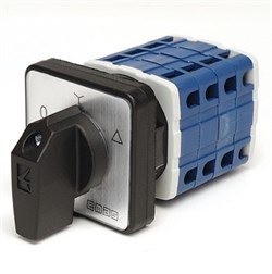 Трехфазный переключатель EMAS "звезда-треугольник" (O-Y-U) 63А PSA063MS335S - фото 327875