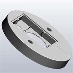 Крышка корпусная ACD с отверстиями для патрубков (Comfort E) - фото 336594