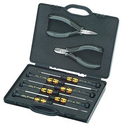 Набор инструментов для электроники антистатический ESD KNIPEX KN-002018ESD - фото 34731
