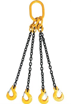 Строп цепной TOR 4СЦ г/п 11,2 т 2,0 м, шт - фото 357895