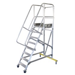 Разборная вышка-стремянка на колесах MEGAL ВС3-2,0 (300+150 кг) - фото 377889