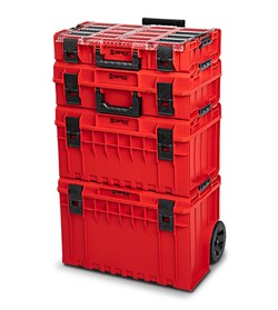 Набор ящиков для инструмента QBRICK SYSTEM ONE Ultra HD Red 4 Set 10501348 - фото 380735