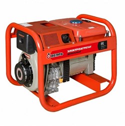 Дизельный генератор Вепрь с двигателем Antor АДП 7/4-Т400/230 ВЛ1-Б - фото 385814