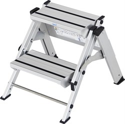 Складной трап Krause Stabilo Professional 1х2 без дуги безопасности 2,45 м 810281 - фото 386219