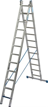 Двухсекционная универсальная лестница Krause Stabilo +S 2x12 131645 - фото 386881