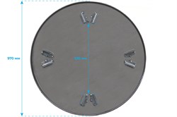 Диск для ТСС DRD2000H 970 мм 074119 - фото 388546