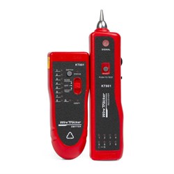 Кабельный LAN-тестер КВТ KT 801 PROLINE с тон-генератором - фото 393572