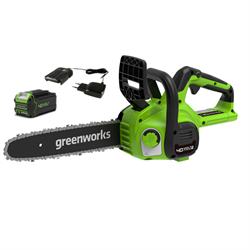 Аккумуляторная цепная пила  Greenworks G40CS30IIK4 2007807UB - фото 405224