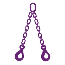 Строп цепной TOR 2СЦ г/п 4,25 т 3,0 м с самозакрывающимися крюками