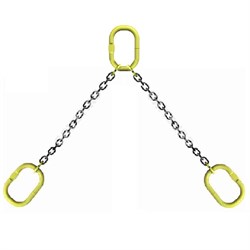 Строп цепной TOR 2СЦ г/п 11,2 т 3,0 м с овальными звеньями вместо крюков, шт