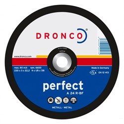 Отрезной круг по металлу A 24 R115х3х22,23 DRONCO 1110015